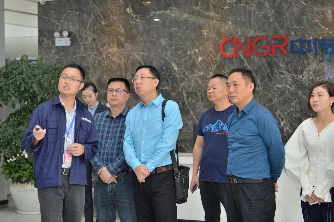 省生态环境厅相关领导赴古天乐太阳集团城中部产业基地调研