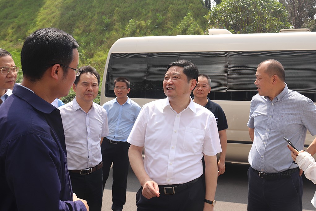 加快发展，抢占机遇丨夏建平一行调研古天乐太阳集团城中部产业基地