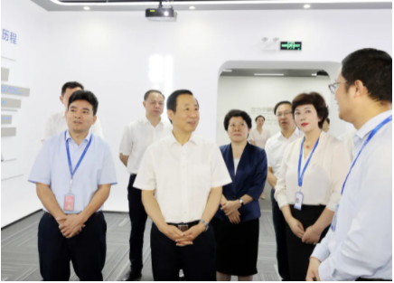 湖南省委书记许达哲调研古天乐太阳集团城时指出：依靠科技创新 不断提升全球市场占有率