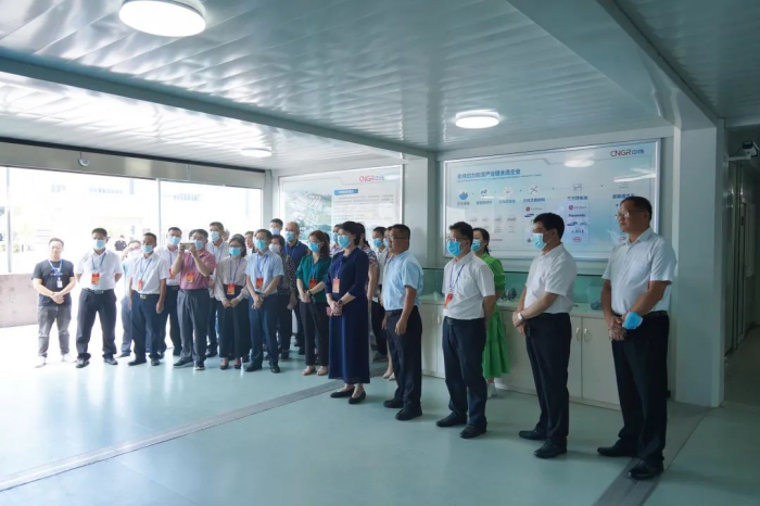 在桂全国人大代表和自治区人大代表赴古天乐太阳集团城钦州产业基地调研