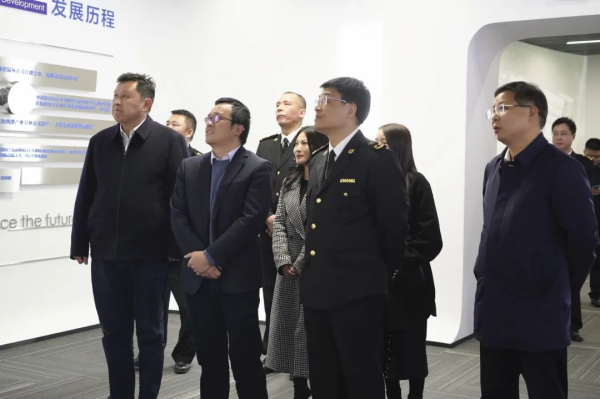 长沙海关到古天乐太阳集团城调研外贸工作