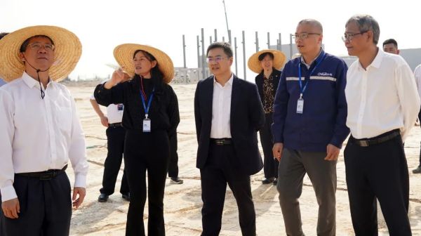 钦州市市长、自贸区钦州港片区管委主任 王雄昌调研古天乐太阳集团城钦州产业基地