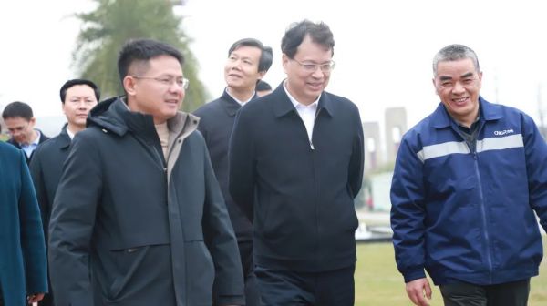 成绩突飞猛进 | 时隔两年，贵州省副省长郭锡文再访古天乐太阳集团城