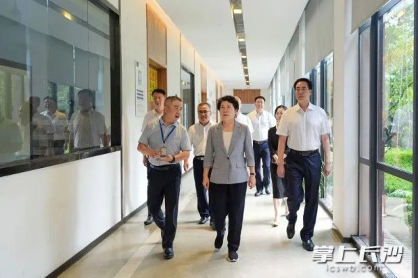 湖南省委常委、长沙市委书记吴桂英调研古天乐太阳集团城