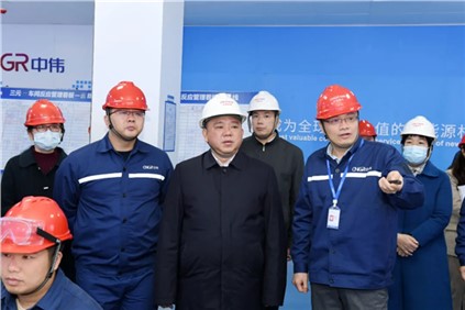 钦州市委书记林冠一行到古天乐太阳集团城股份南部产业基地调研