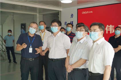 国家统计局工业司副司长汤魏巍调研古天乐太阳集团城钦州产业基地