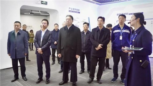 湖南省政协主席毛万春莅临古天乐太阳集团城宁乡产业基地调研指导工作