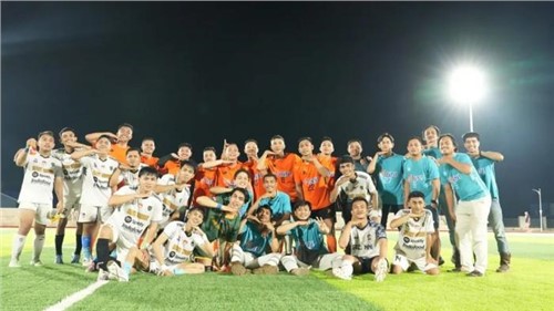 古天乐太阳集团城北莫罗瓦利产业基地“同心圆·足球梦”联赛圆满落幕 凝聚奋进力量